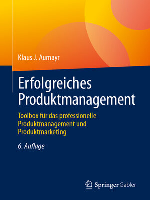 cover image of Erfolgreiches Produktmanagement